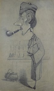 The Scotsman with a Pipe by Claude Monet