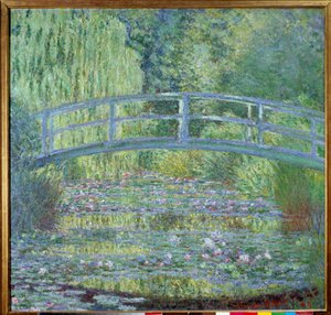 The Footbridge and the Waterlily Pool by Claude Monet