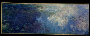 The Water Lilies; the Clouds (left part of the triptych) by Claude Monet