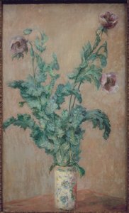 Vase with Poppies by Claude Monet