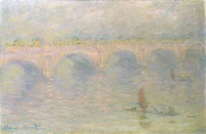 Waterloo Bridge, Sunlight Effect, 1899-1901