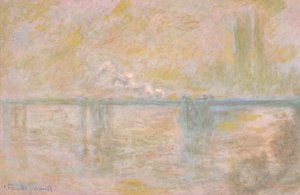 Charing Cross Bridge, London by Claude Monet