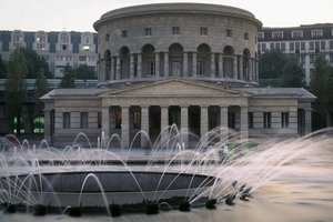 La Villette Rotunda Built in 1789 by Claude Nicolas Ledoux by Claude Nicolas Ledoux