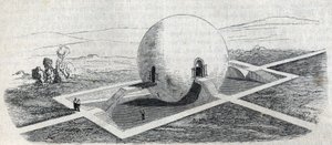 Project of a farm guard house by Claude Nicolas Ledoux (1736-1806). by Claude Nicolas Ledoux