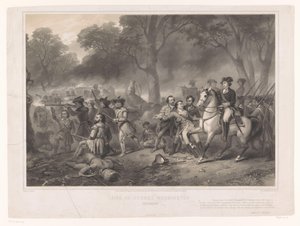 George Washington in the Battle of Monongahela
