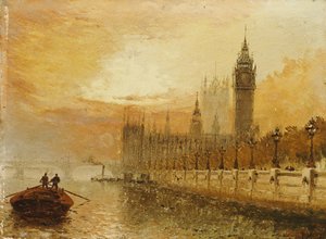 View of Westminster from the Thames