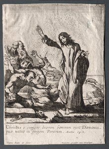 The Miracles of Jesus Christ: Christ Delivering the Possessed