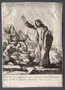 The Miracles of Jesus Christ: Christ Delivering the Possessed