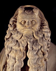 The Prophet Moses (detail) by Claus Sluter