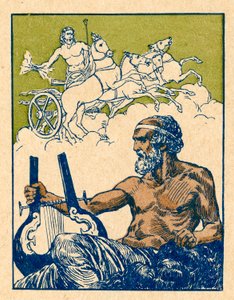 Illustration for the Iliad by Homer by Clement Goutier