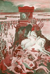 Illustration for the Iliad by Homer by Clement Goutier