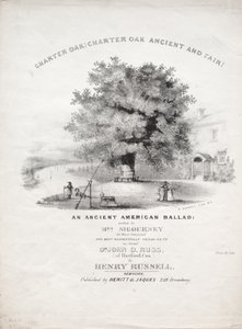 Charter Oak! Charter Oak Ancient and Fair! by Clement de Jonghe