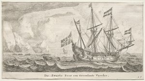Various Ships and Views of Amsterdam, Part II: The Black Bear, a Greenland Whaler