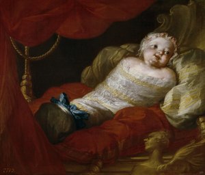 Infanta Isabella of Bourbon, Princess of Naples by Clemente Ruta