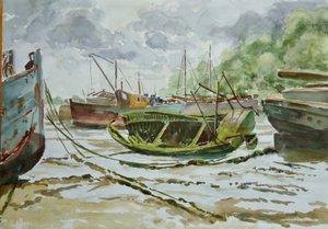 Wrecks at Pin Mill