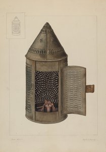 Candle Lantern by Clyde L. Cheney