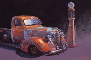 Rusted Pickup Truck by Cody DeLong