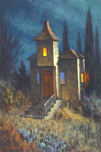 Starry Desert Church by Cody DeLong