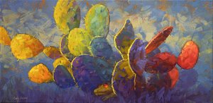 Vibrant Desert Cacti by Cody DeLong