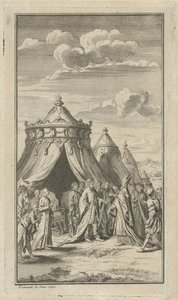 Meeting Between a Prince and a Bishop by Coenraad de Putter