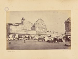 Jaypur; The Hauwa Mahal, or Palace of the Wind