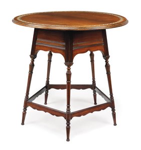 Victorian Circular Table by Collinson and Lock