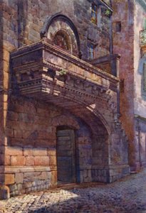 The Balcony of Bella Galiana, Viterbo by Commendator Formilli