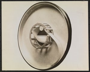 Internal Workings of the Feaster Film Feed Machine for Phonograph Records by Company Byron