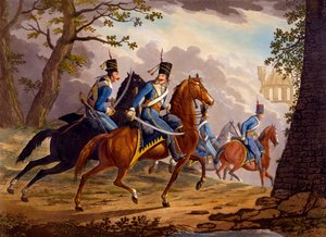 Austrian Hussars in Pursuit of the Enemy