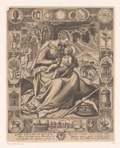 Rest on the Flight into Egypt by Conrad Hillebrand