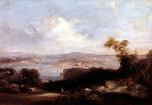 Extensive View of Sydney Harbour