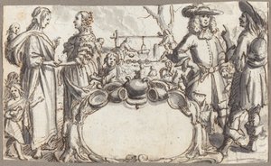 Allegory of Poverty and Wealth by Conrad Meyer