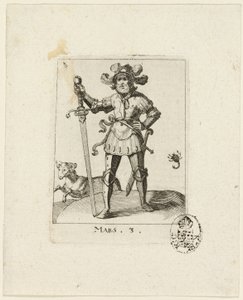 Mars, plate three from The Seven Planets by Conrad Meyer