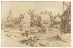 View of Lembeek by Constantijn Huygens (II)