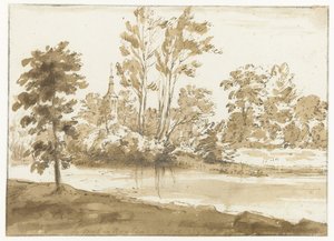 View of Mol (Te Mol in Brabant) by Constantijn Huygens (II)