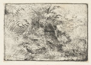 Forest Landscape with Hut Among the Trees by Constantijn à Renesse (possibly)