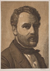 Portrait of Wilhelm Marstrand by Constantin Hansen