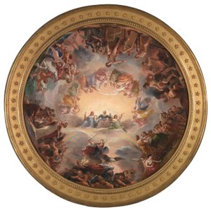 Study for the Apotheosis of Washington in the Rotunda of the United States Capitol Building