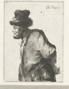 Peasant with His Hands Behind His Back by Constantino Cumano (possibly)