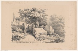 Landscape with Entrance Gate to Residence (The Landscape series)