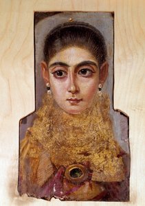 Young woman called Fayoum by Coptic