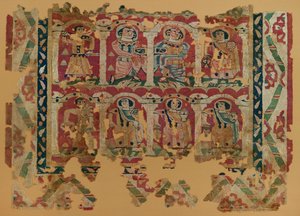 Textile Fragments in Tapestry Weave by Coptic Coptic