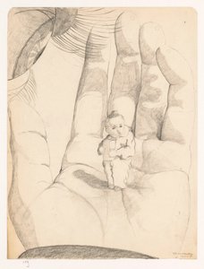 Eye and Hand, Holding a Child with a Package