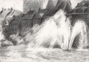 City Fountains Sketch by Corné Akkers