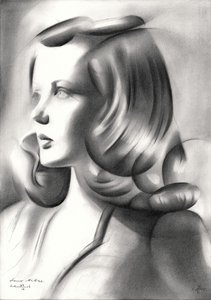 Classic Woman Profile by Corné Akkers