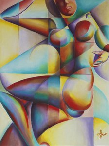 Colorful Abstract Figure