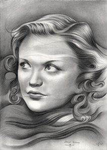 Elegant Dream Portrait by Corné Akkers
