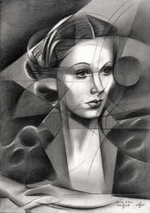 Elegant Geometric Portrait