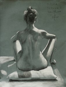 Elegant Seated Nude