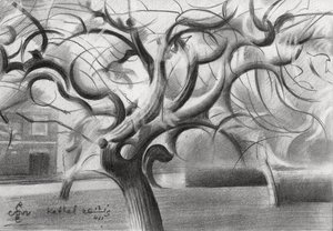 Expressive Winter Tree
